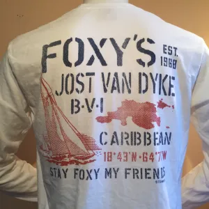 Foxy's 'Stencil Sail' Long Sleeve Tee