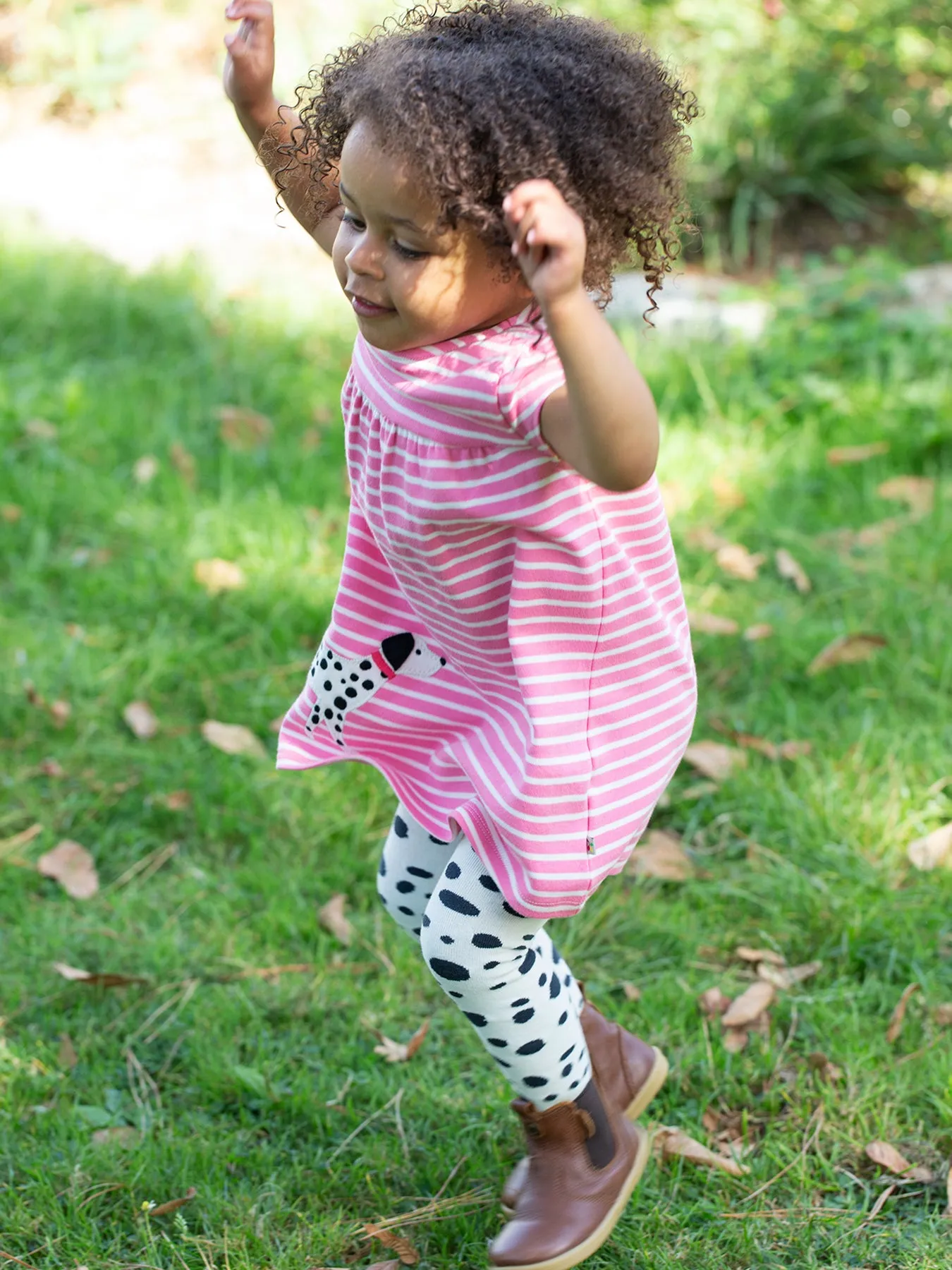 Frugi Dalmatian Spot Tights