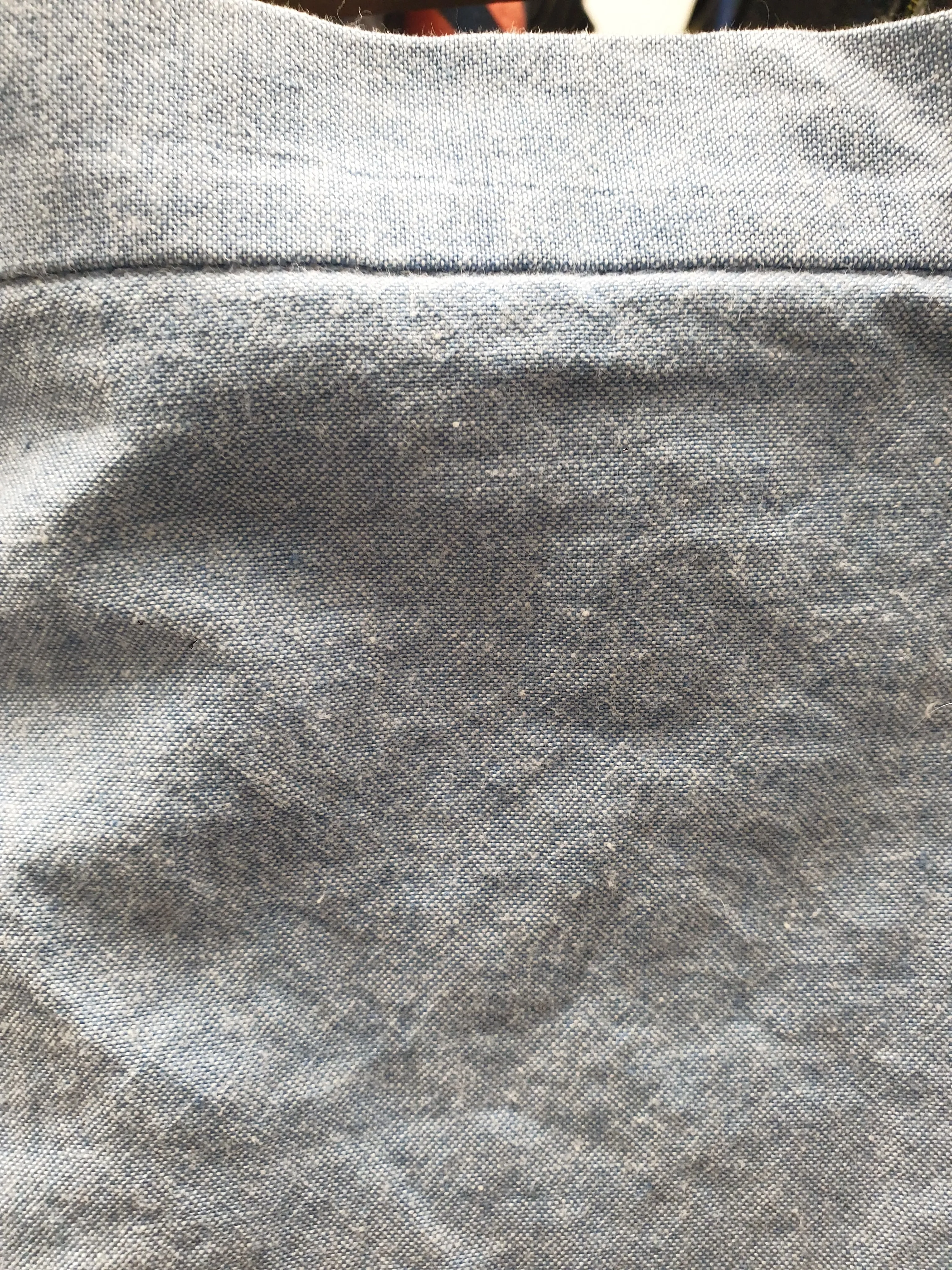 Funkis denim look cotton mini skirt size M (tiny fit, best fits size 8)