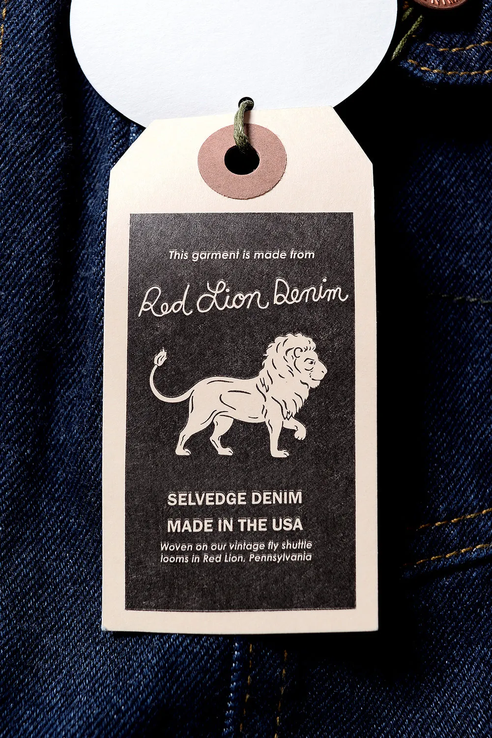 GD213 CHORE COAT | Washed 13 Oz Selvedge Denim - Classic Indigo