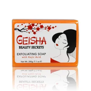 Geisha Beauty Secrets Exfoliating Soap with Kojic Acid - 200g / 7.1 oz