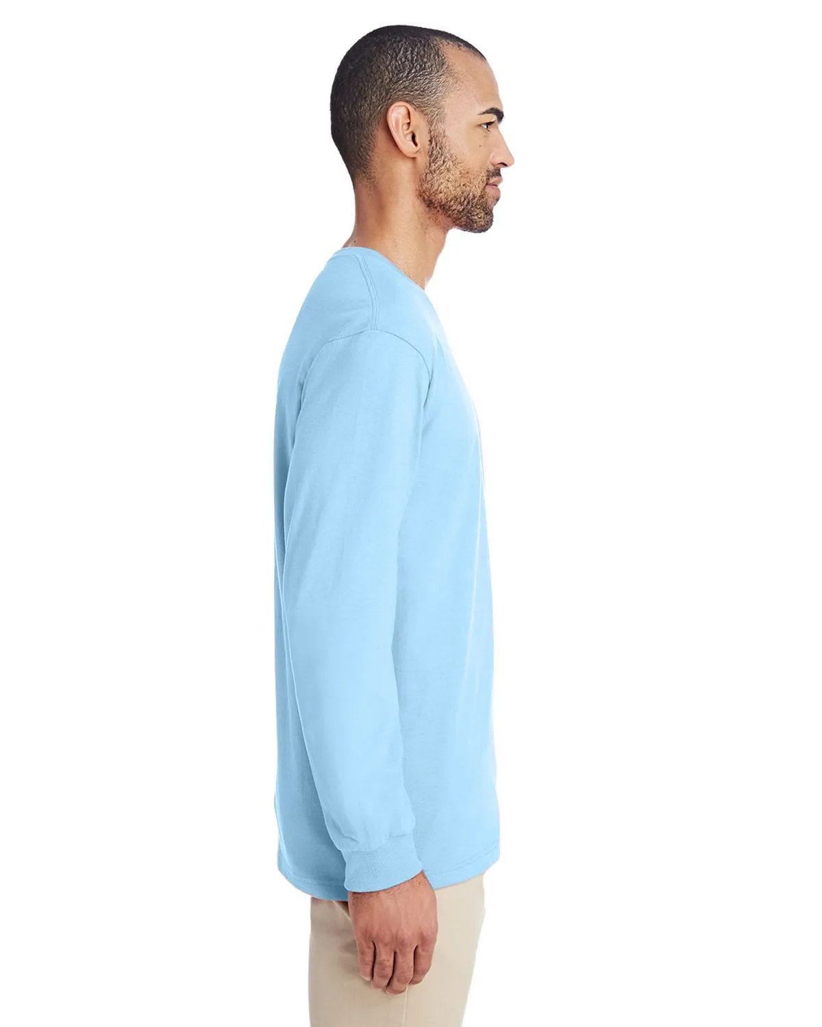 Gildan Hammer Long Sleeve T-Shirt | Chambray