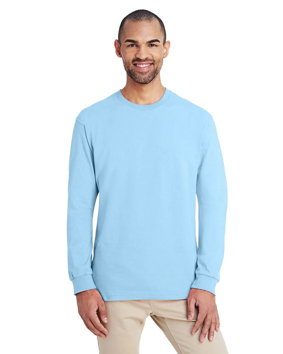 Gildan Hammer Long Sleeve T-Shirt | Chambray