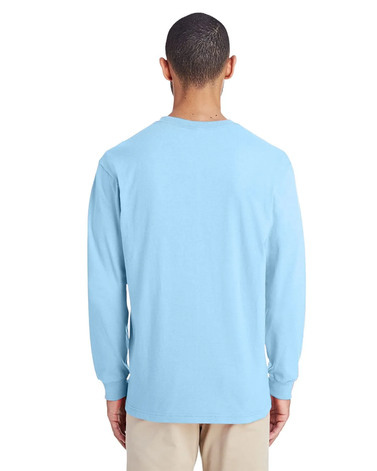 Gildan Hammer Long Sleeve T-Shirt | Chambray