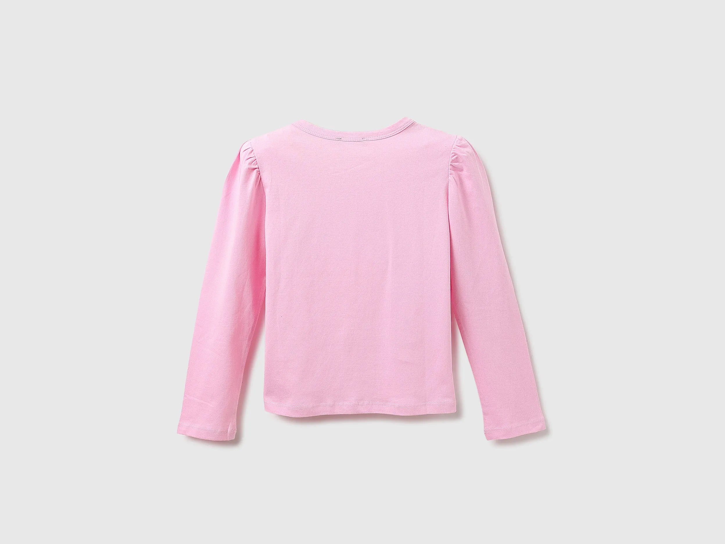 Girls Printed Round Neck T-Shirt