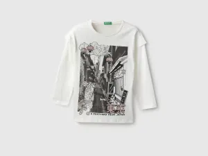 Girls Printed Round Neck T-shirt