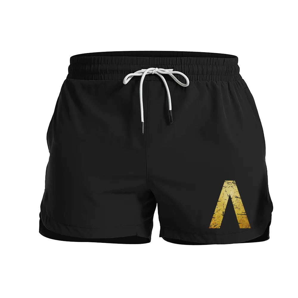 Golden Spartan A Graphic Shorts