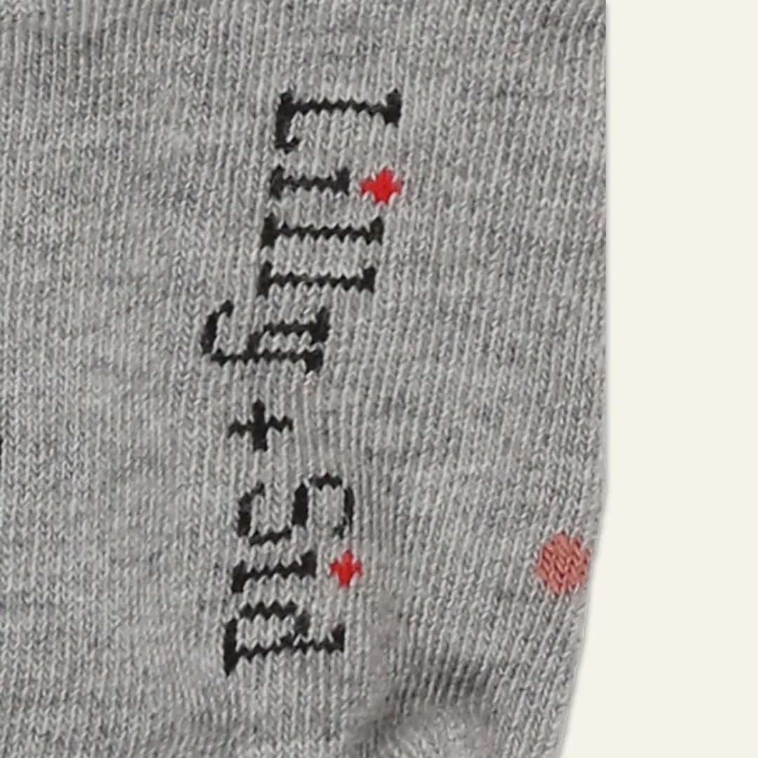 Grey Cat Applique Socks