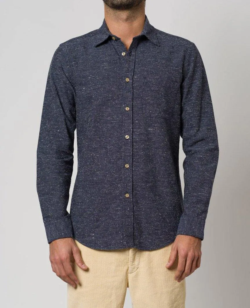 Gross Blue Long Sleeve Buttondown Shirt