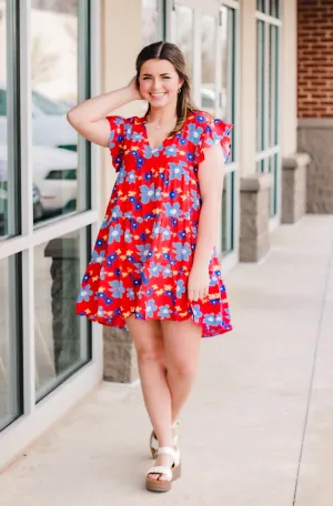 Happy Hour Floral Dress