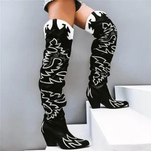 High Heels Over The Knee Boots
