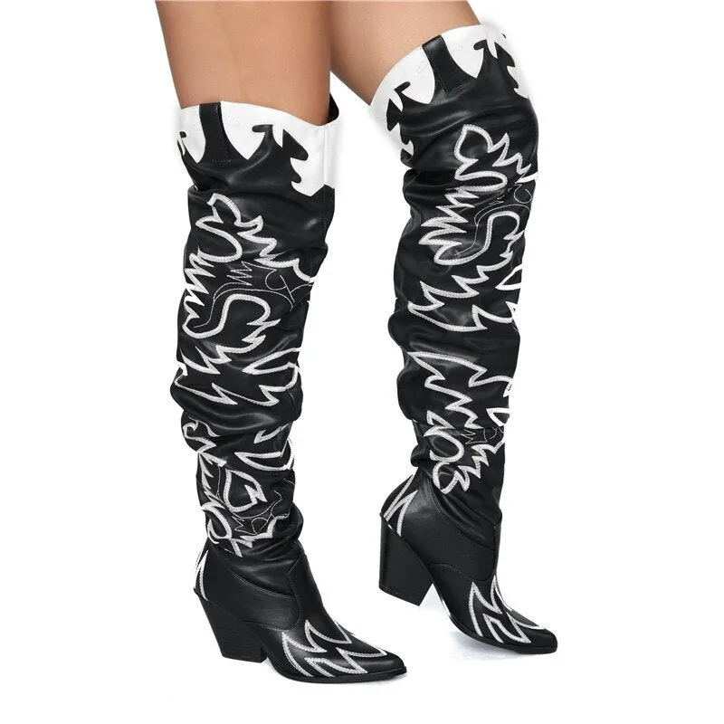 High Heels Over The Knee Boots