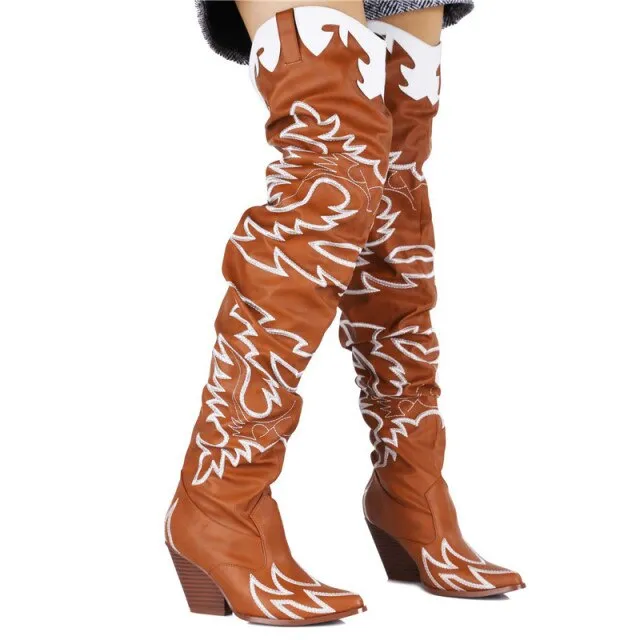 High Heels Over The Knee Boots