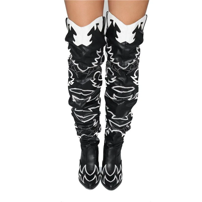 High Heels Over The Knee Boots