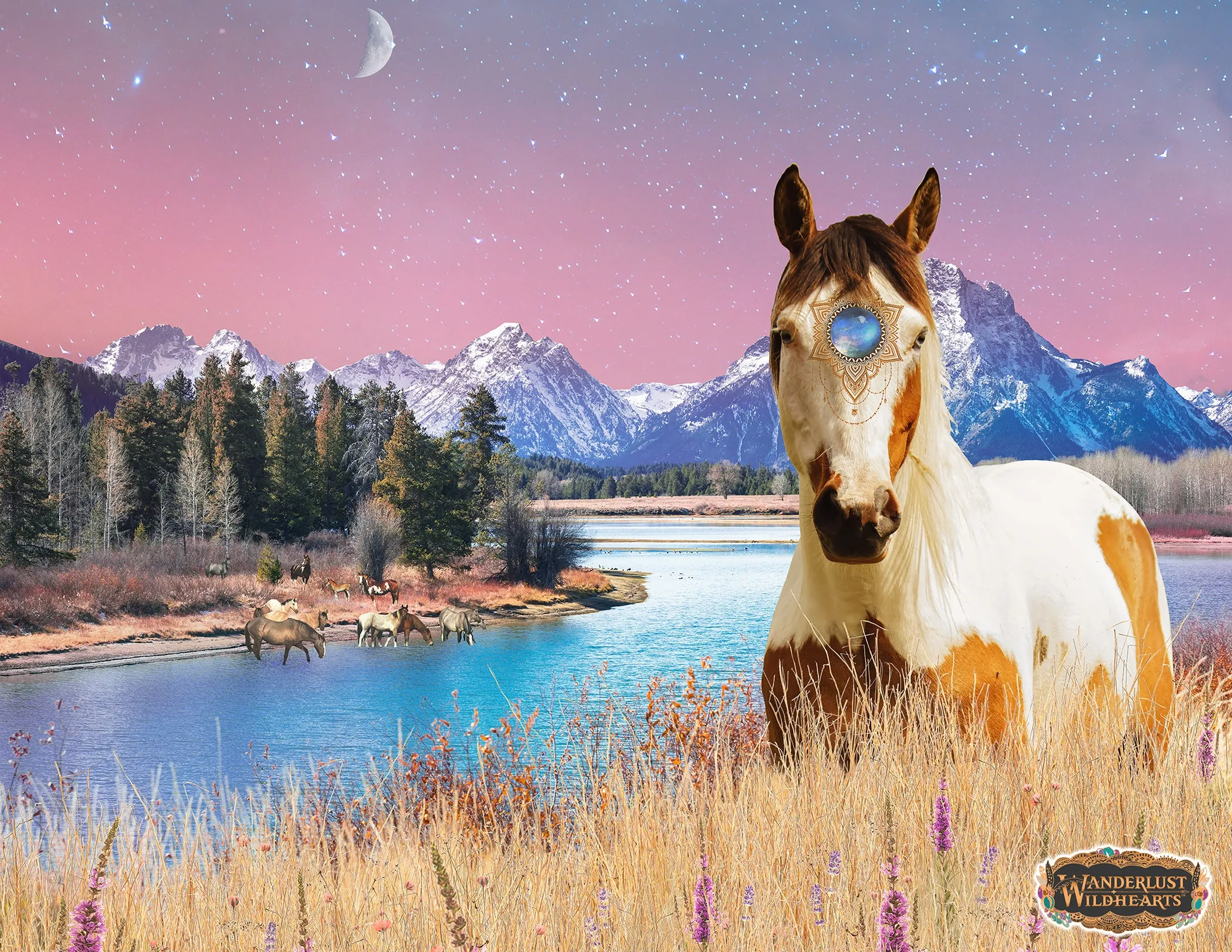 Horse Medicine Travel Skirt