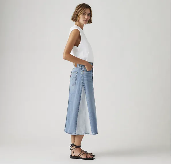 HR A-Line Pieced Skirt