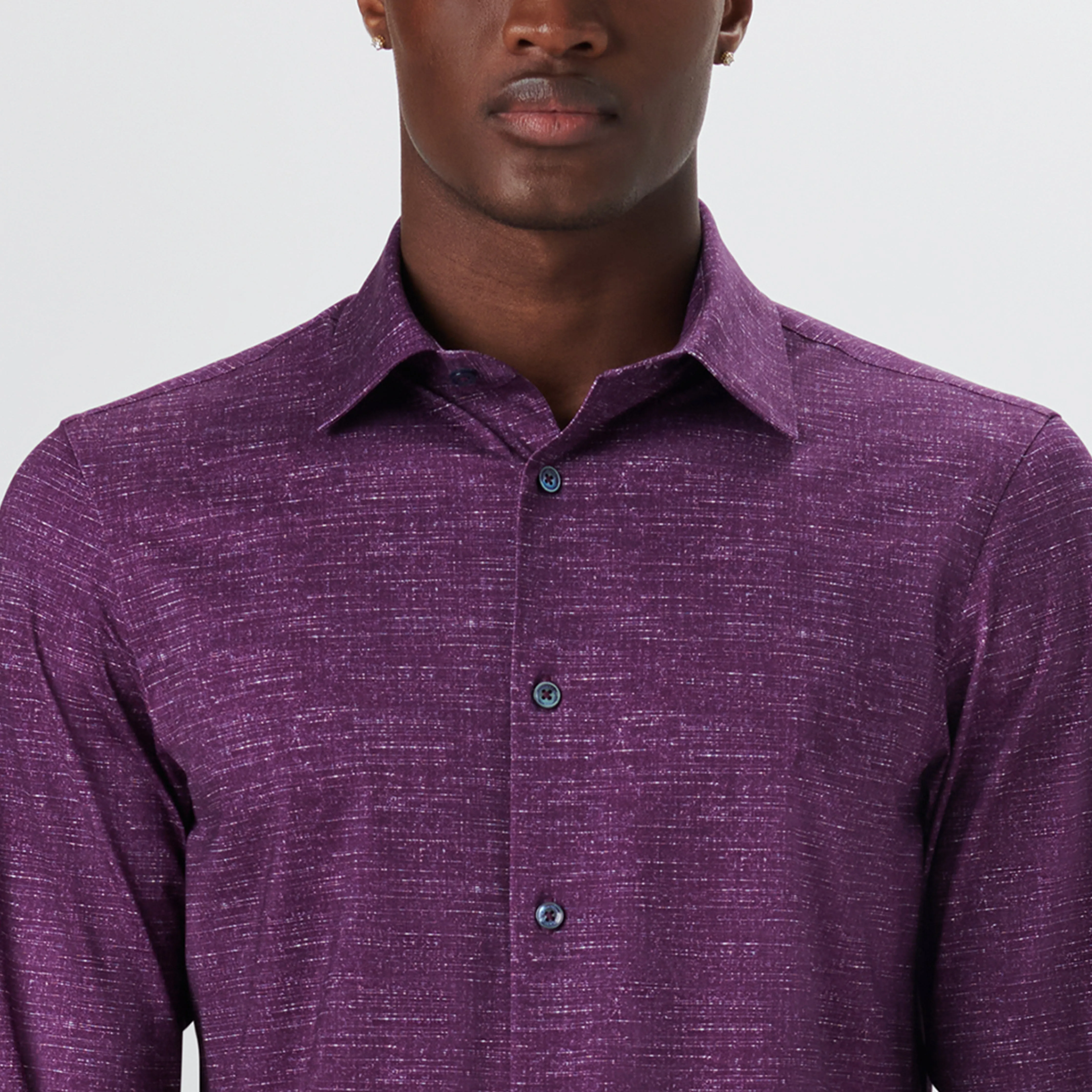 JAMES Chambray Print OoohCotton Shirt