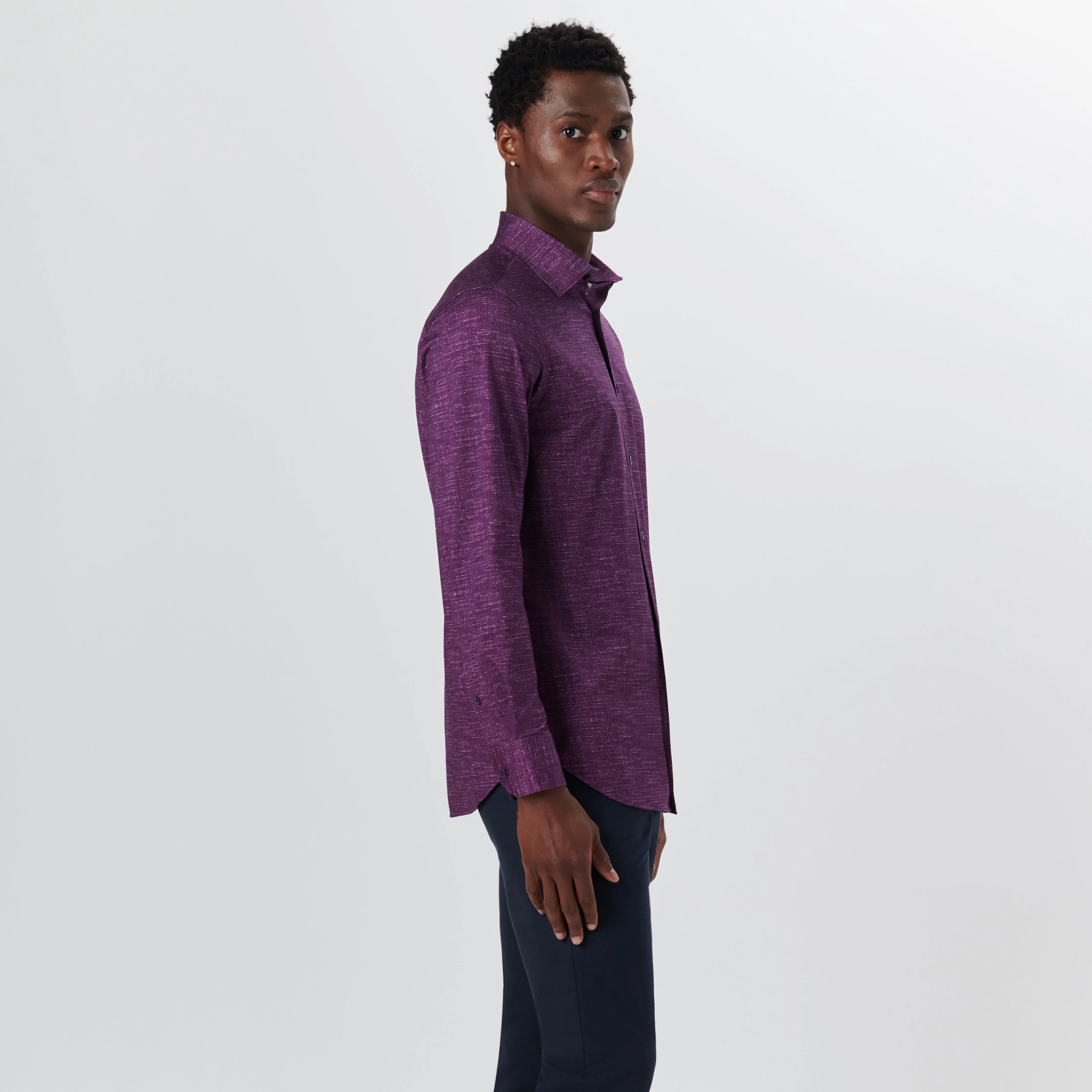 JAMES Chambray Print OoohCotton Shirt