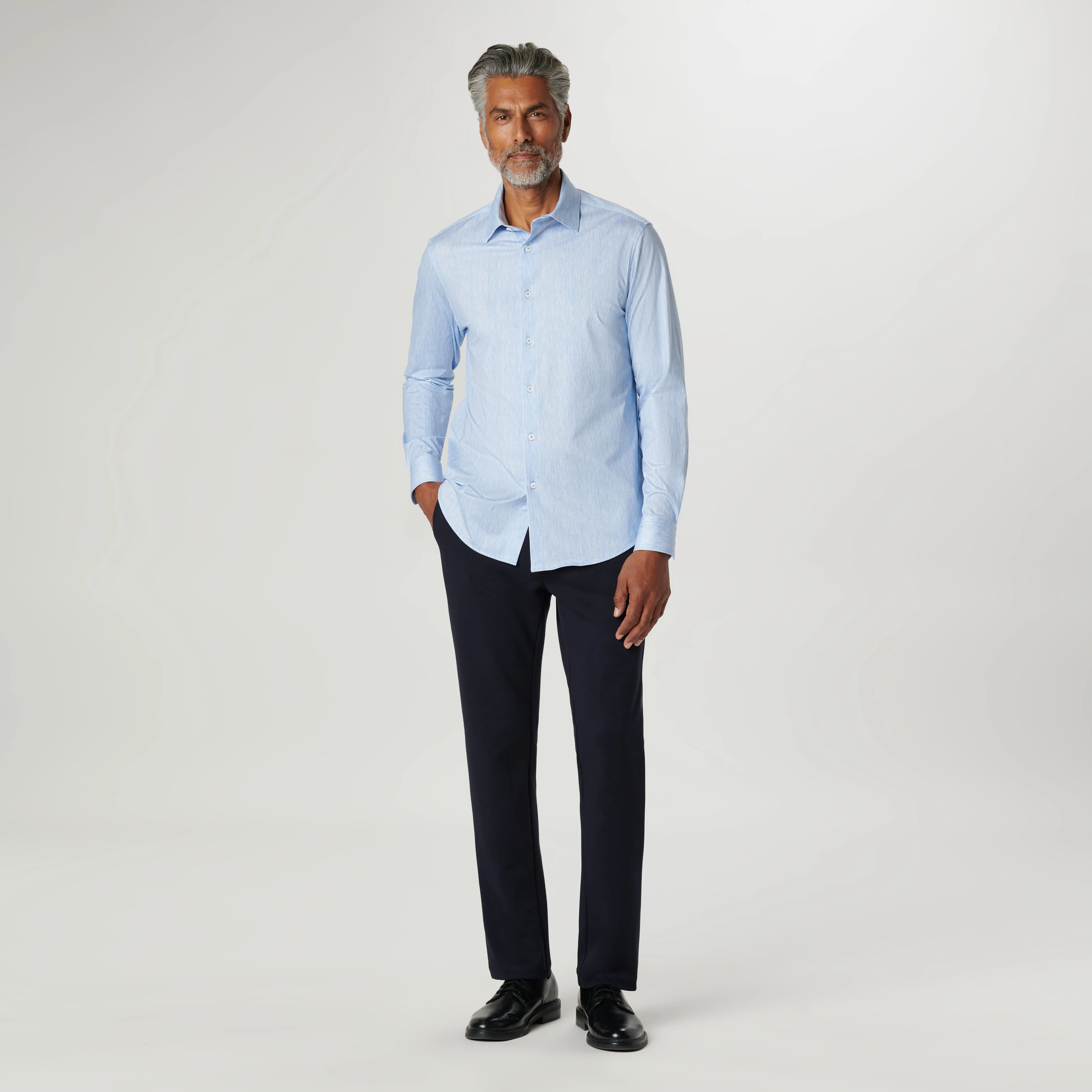 James Chambray Print OoohCotton Shirt