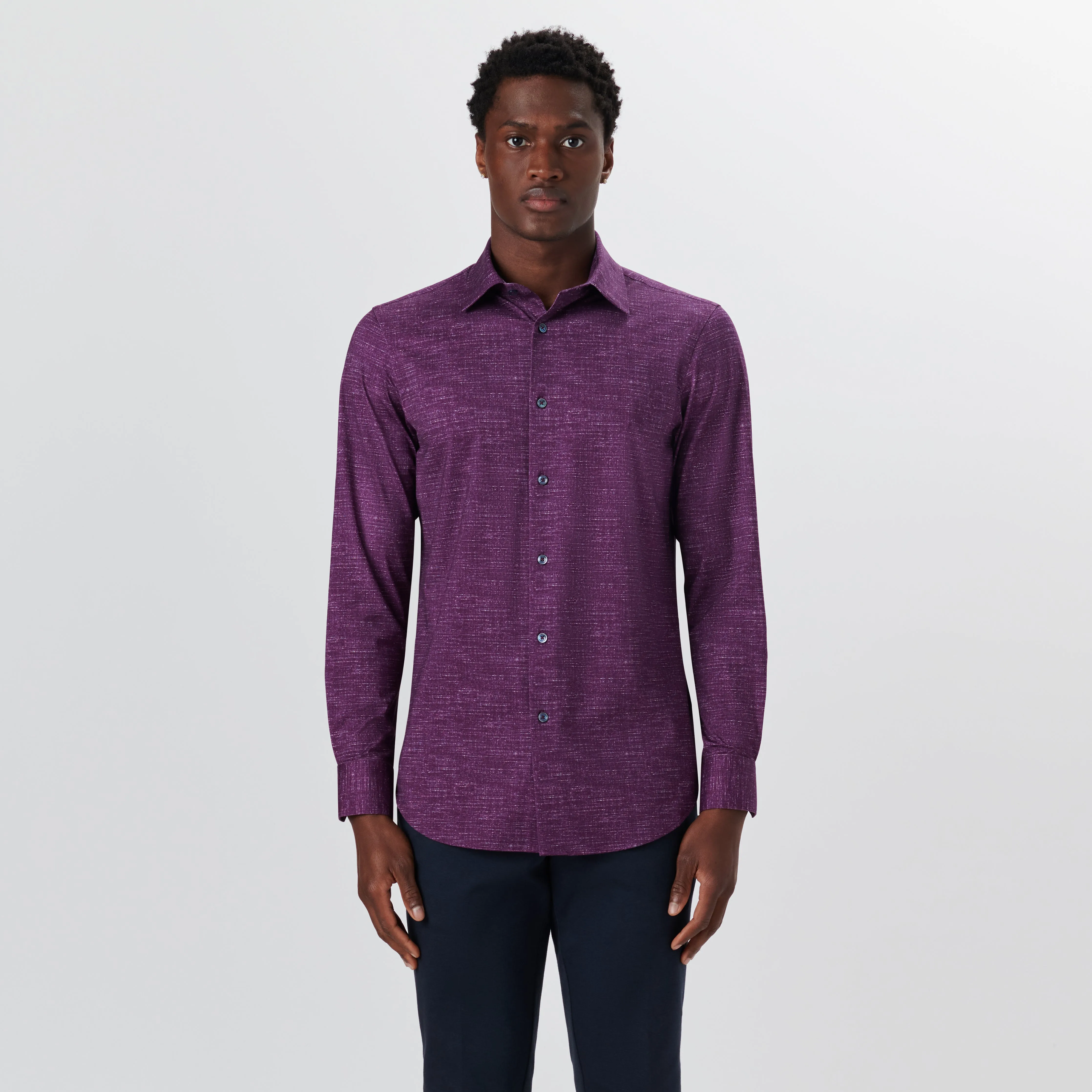 JAMES Chambray Print OoohCotton Shirt