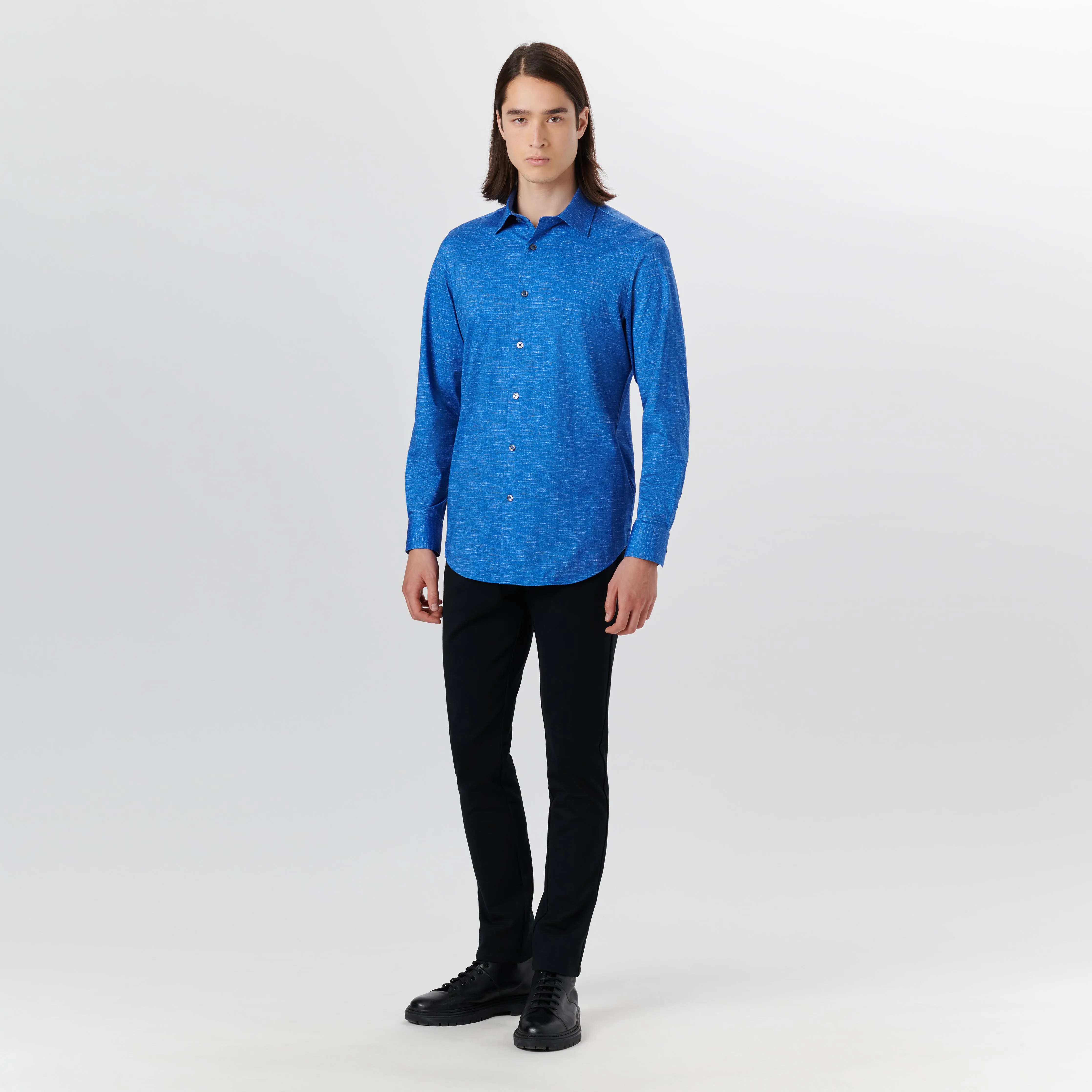 JAMES Chambray Print OoohCotton Shirt