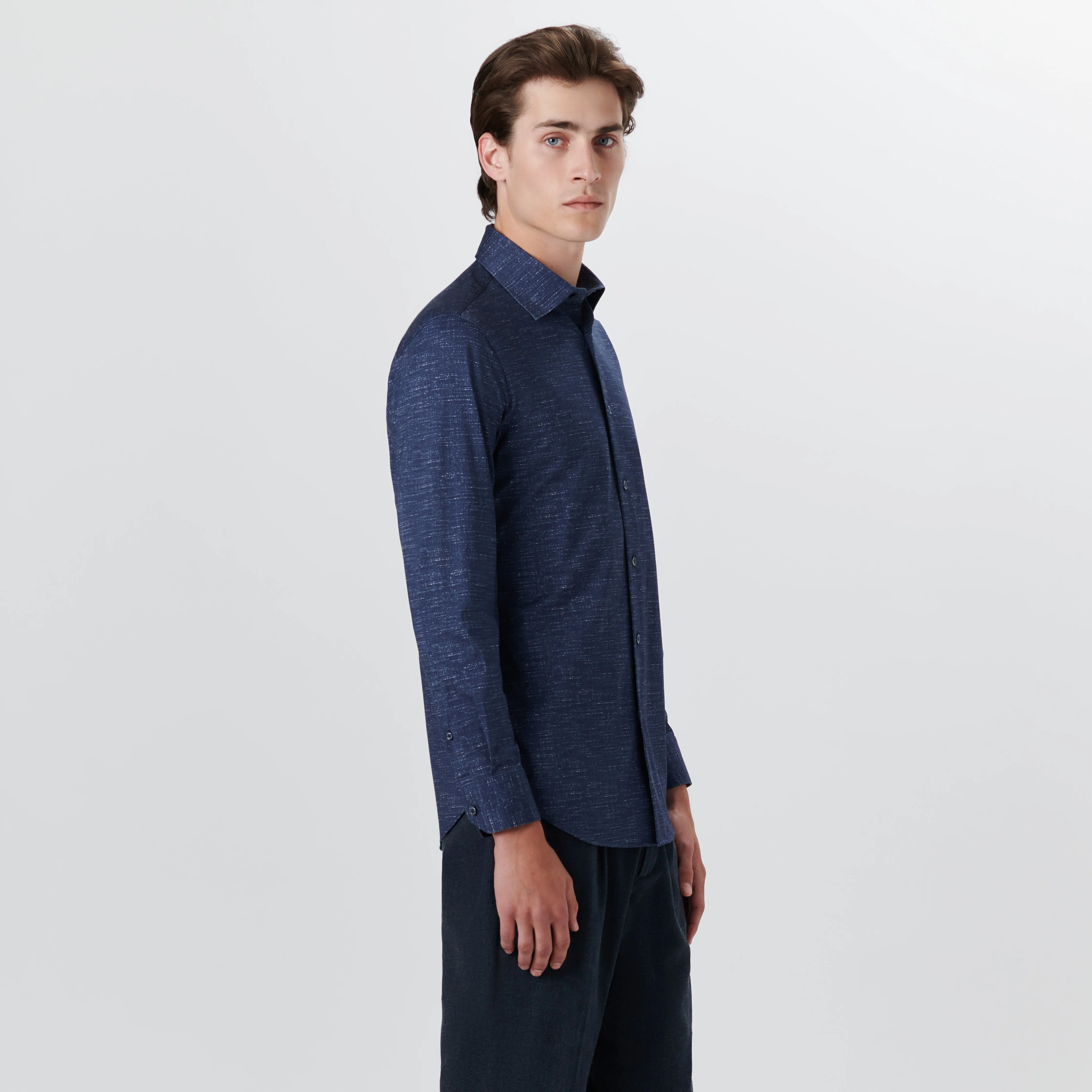 JAMES Chambray Print OoohCotton Shirt