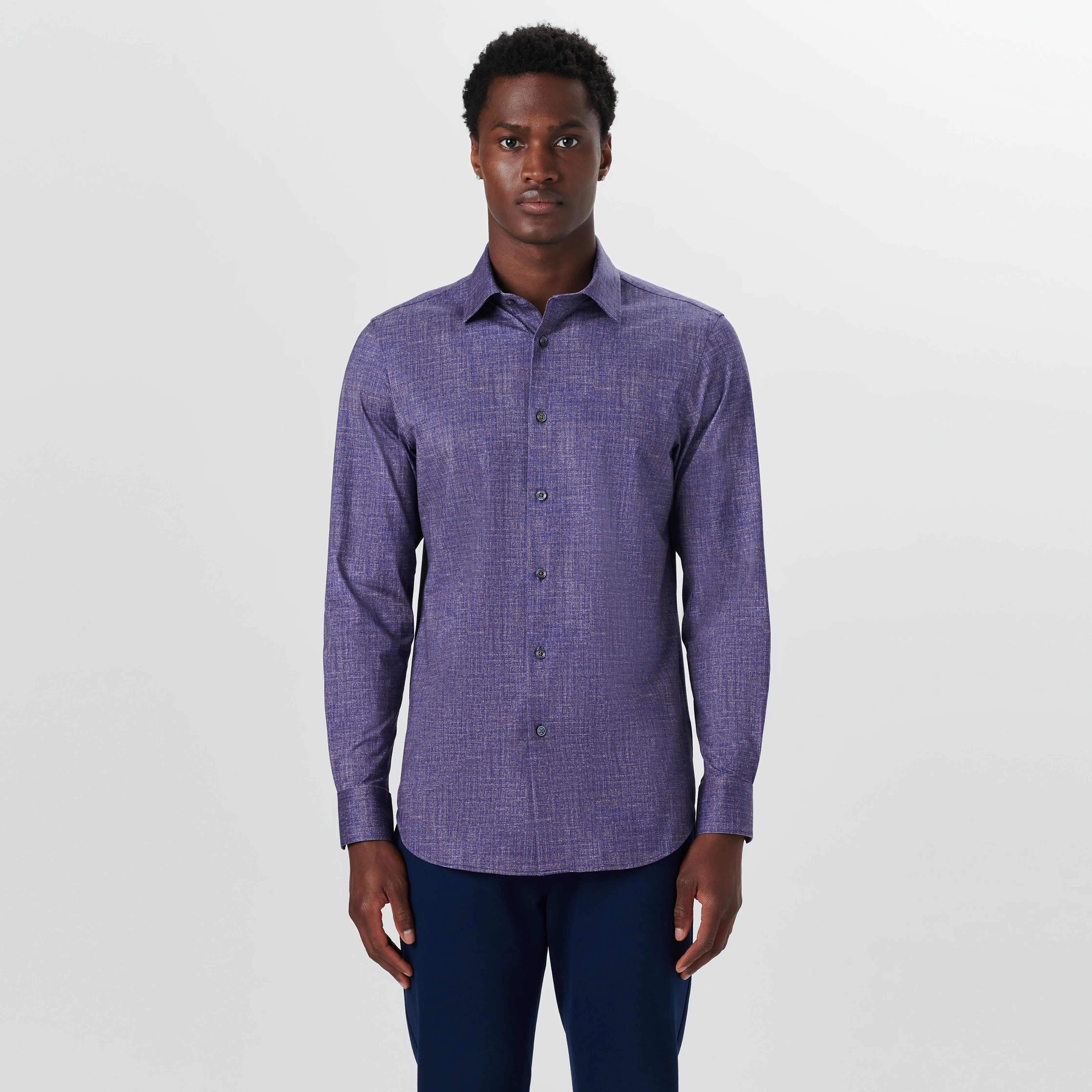 JAMES Chambray Print OoohCotton Shirt