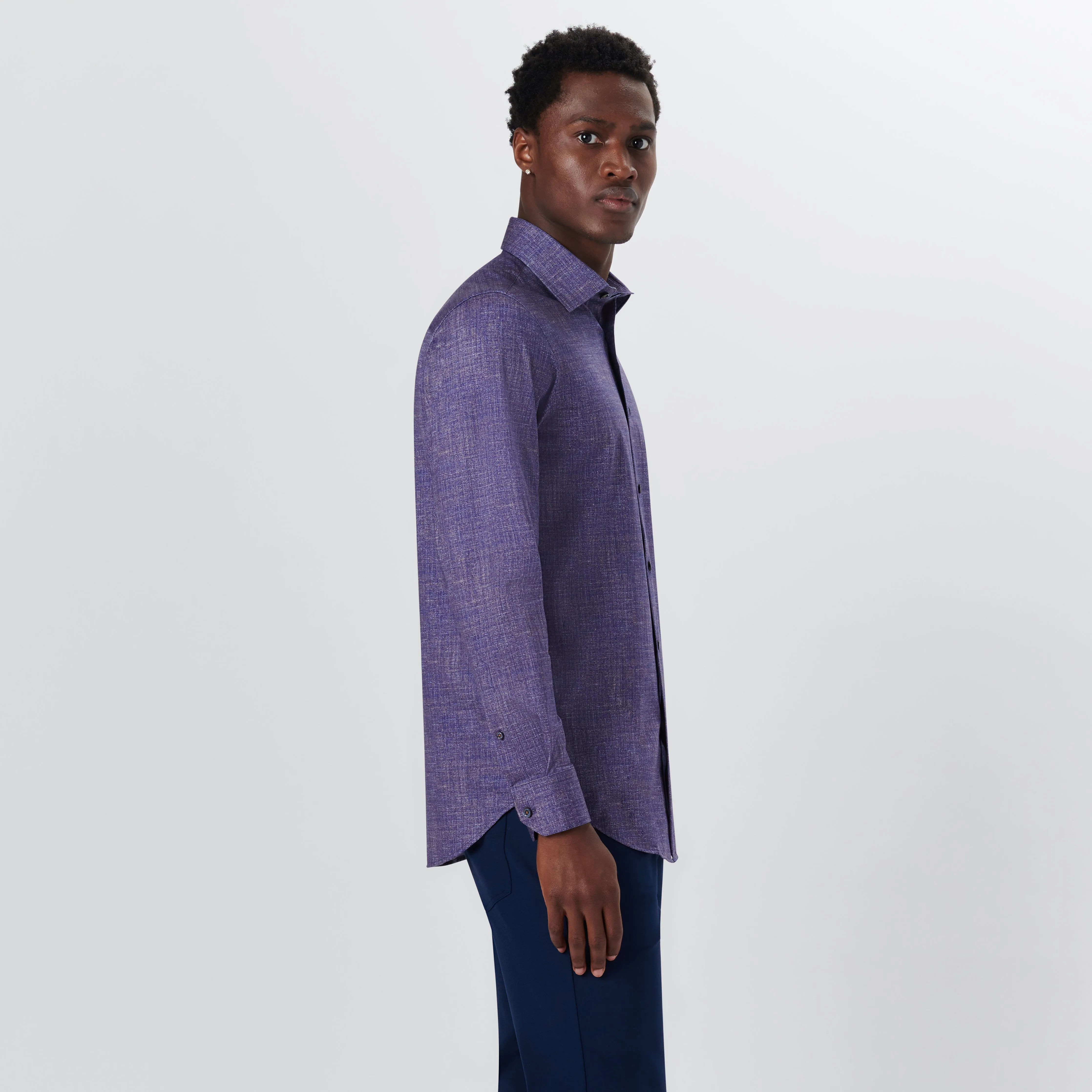 JAMES Chambray Print OoohCotton Shirt