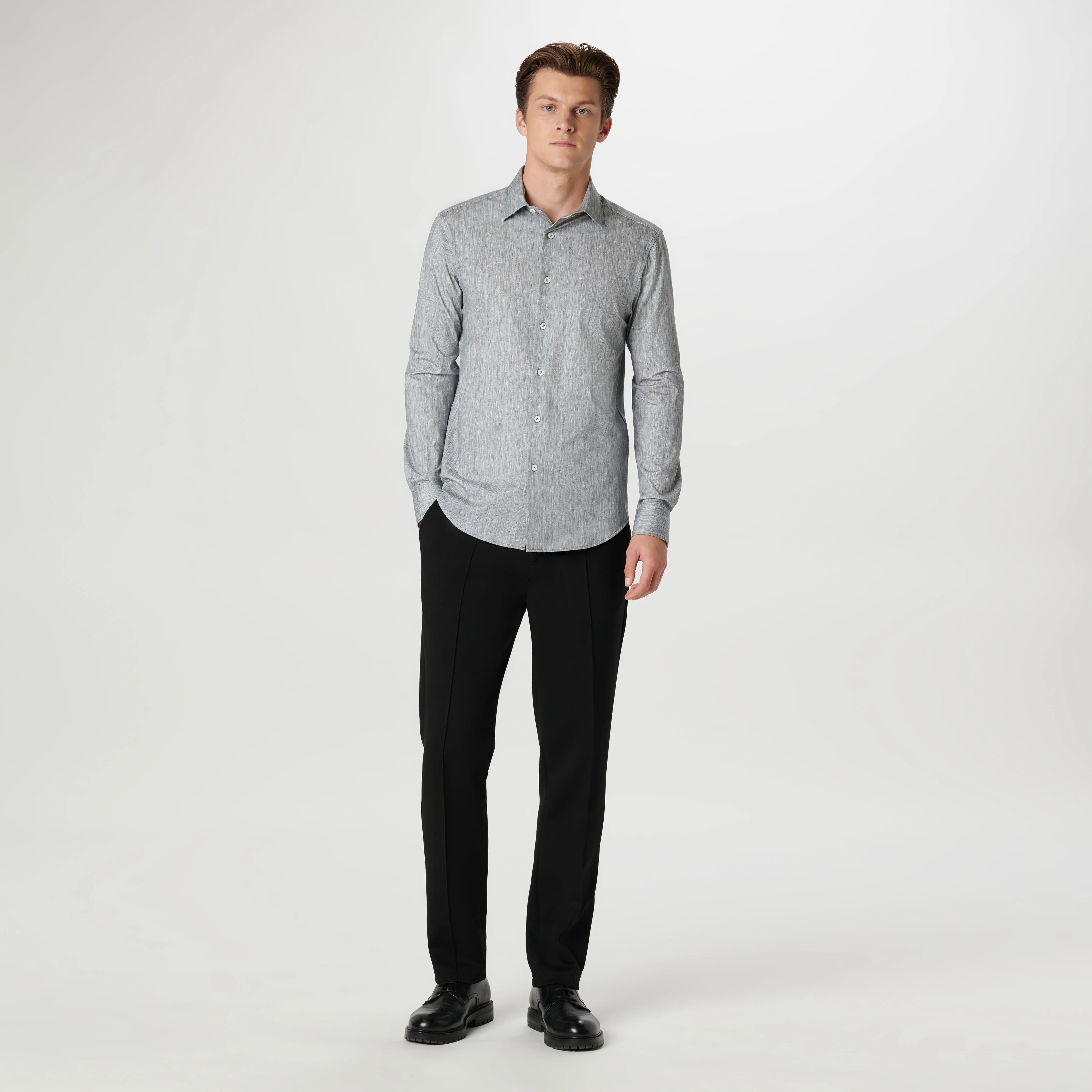 James Chambray Print OoohCotton Shirt