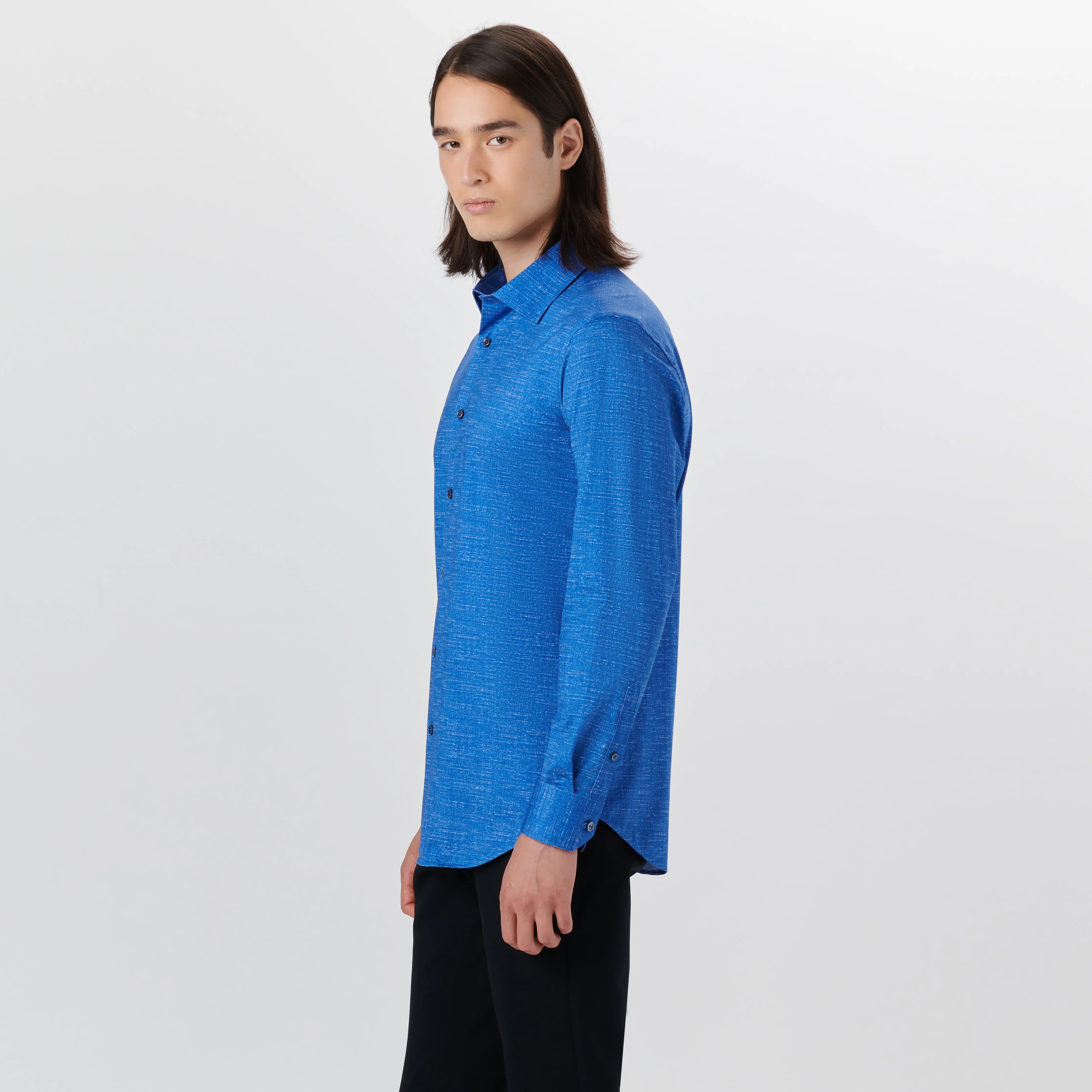 JAMES Chambray Print OoohCotton Shirt