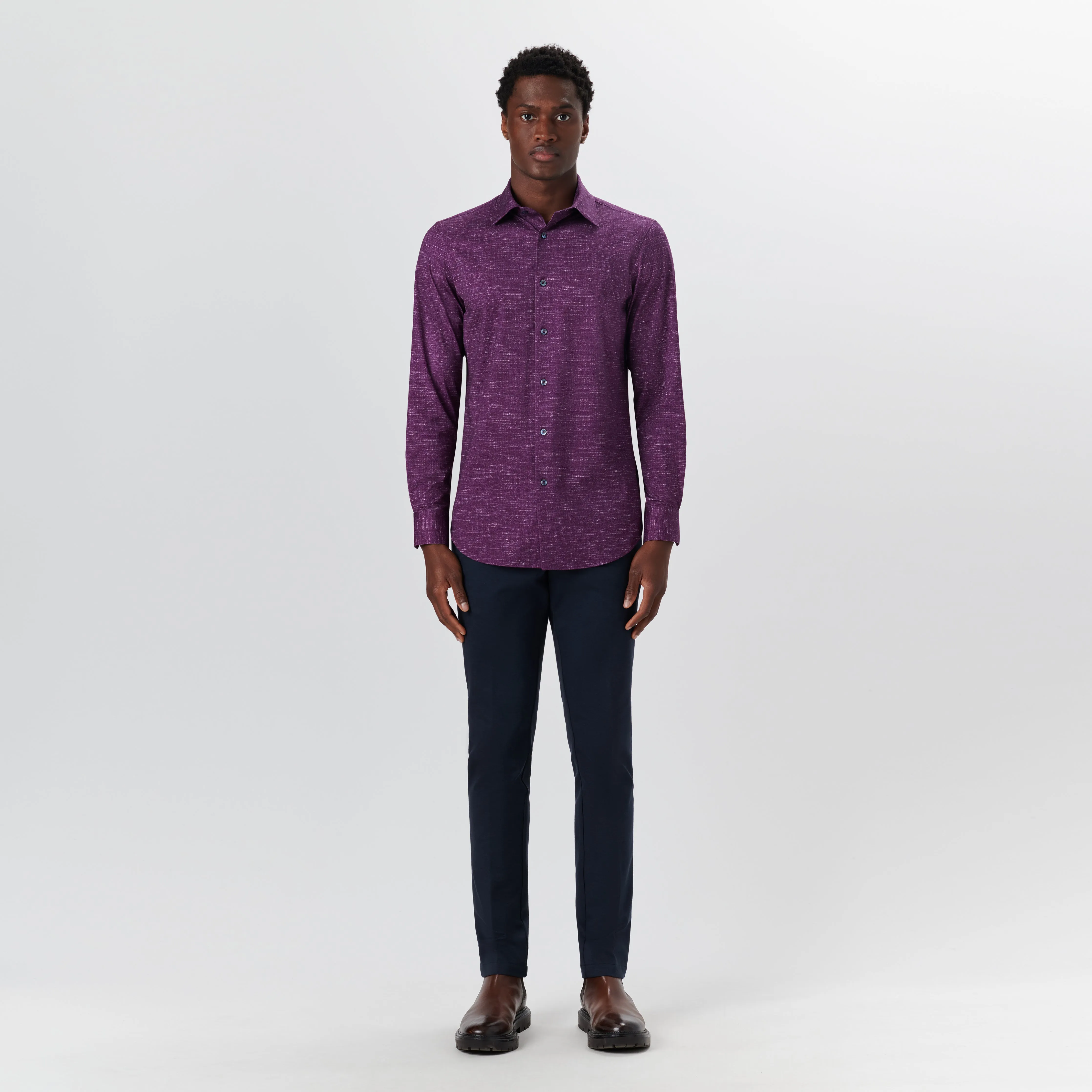 JAMES Chambray Print OoohCotton Shirt