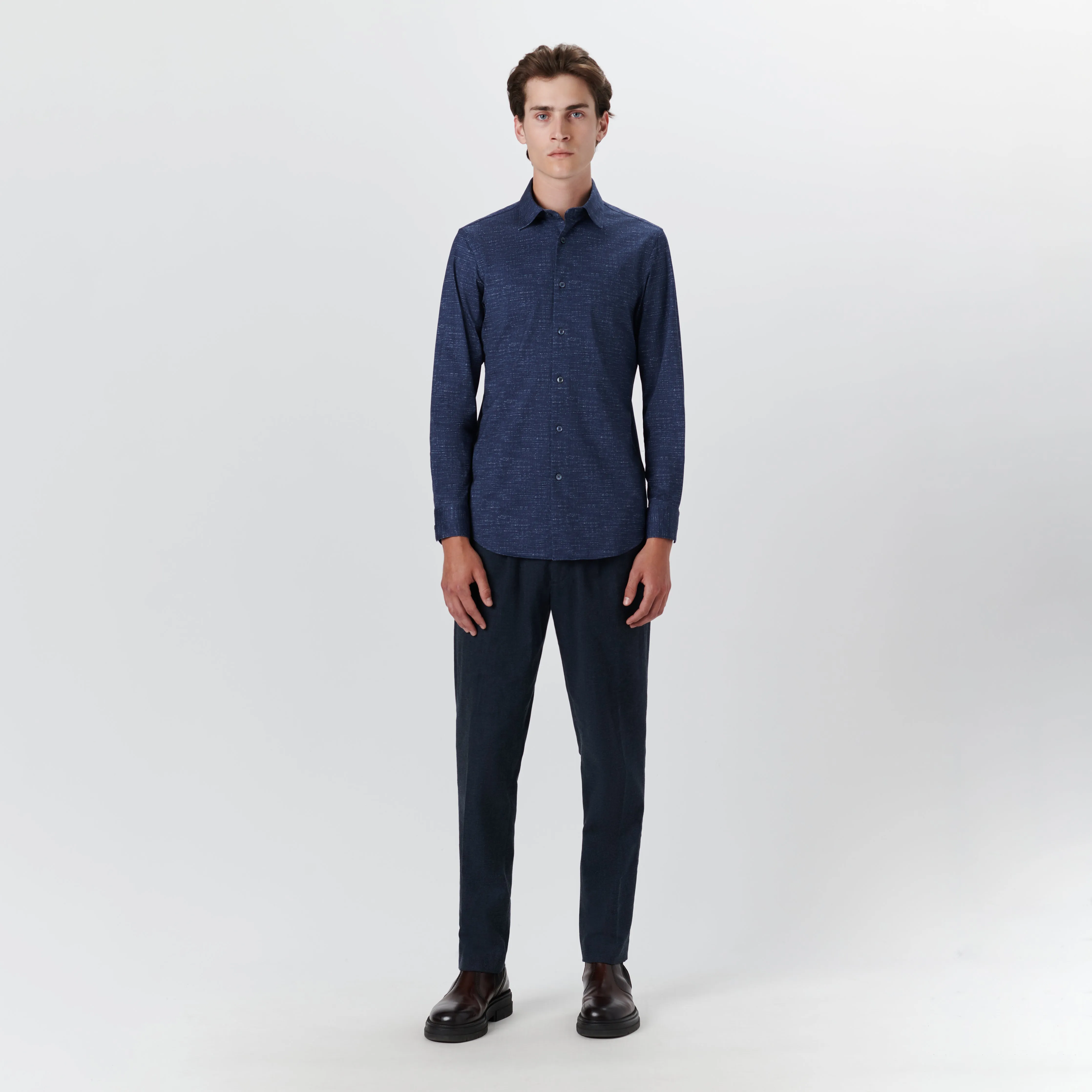 JAMES Chambray Print OoohCotton Shirt