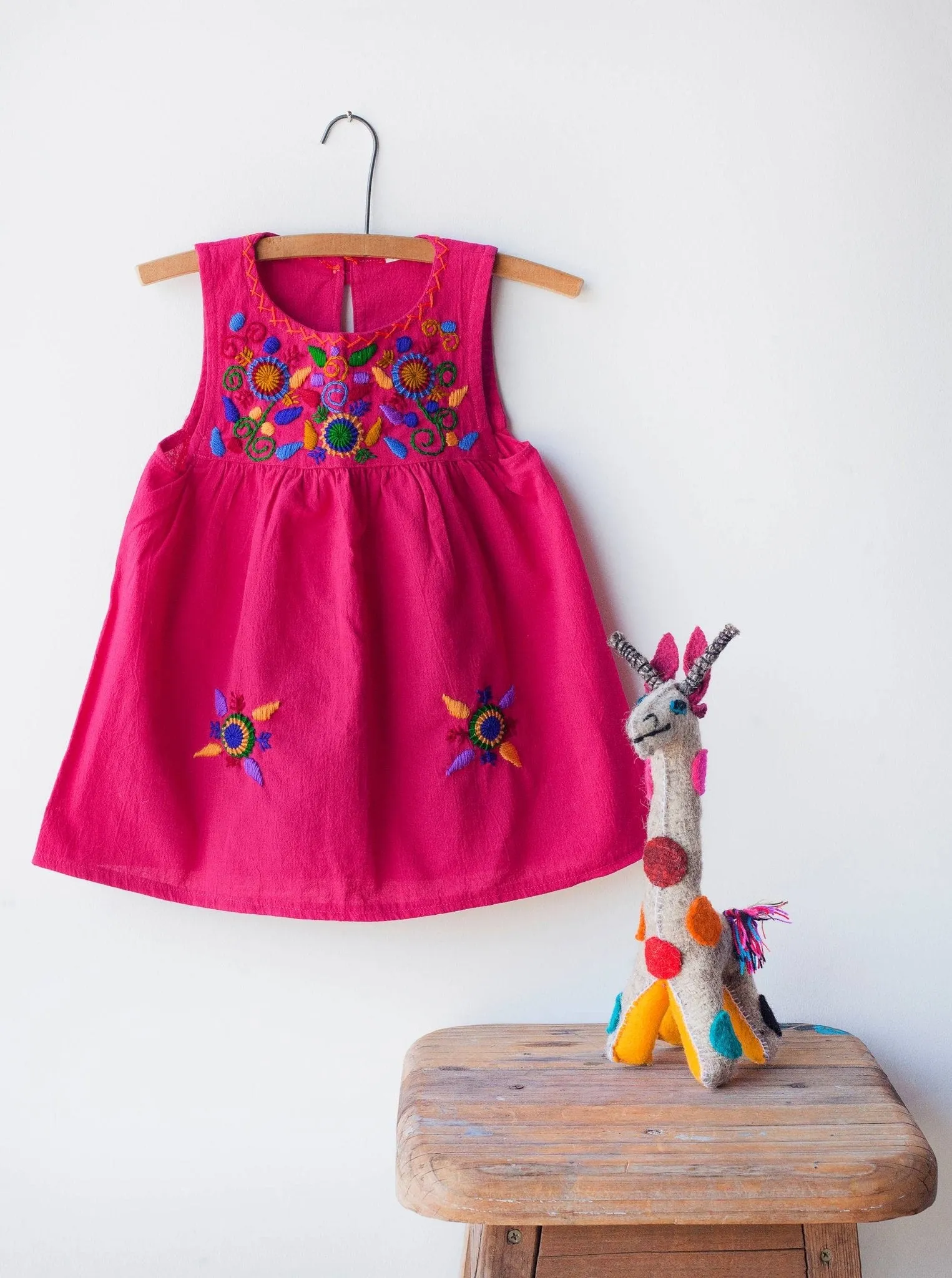 Jardinita Dress - Magenta