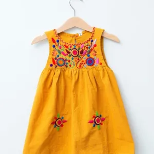 Jardinita Dress - Mustard