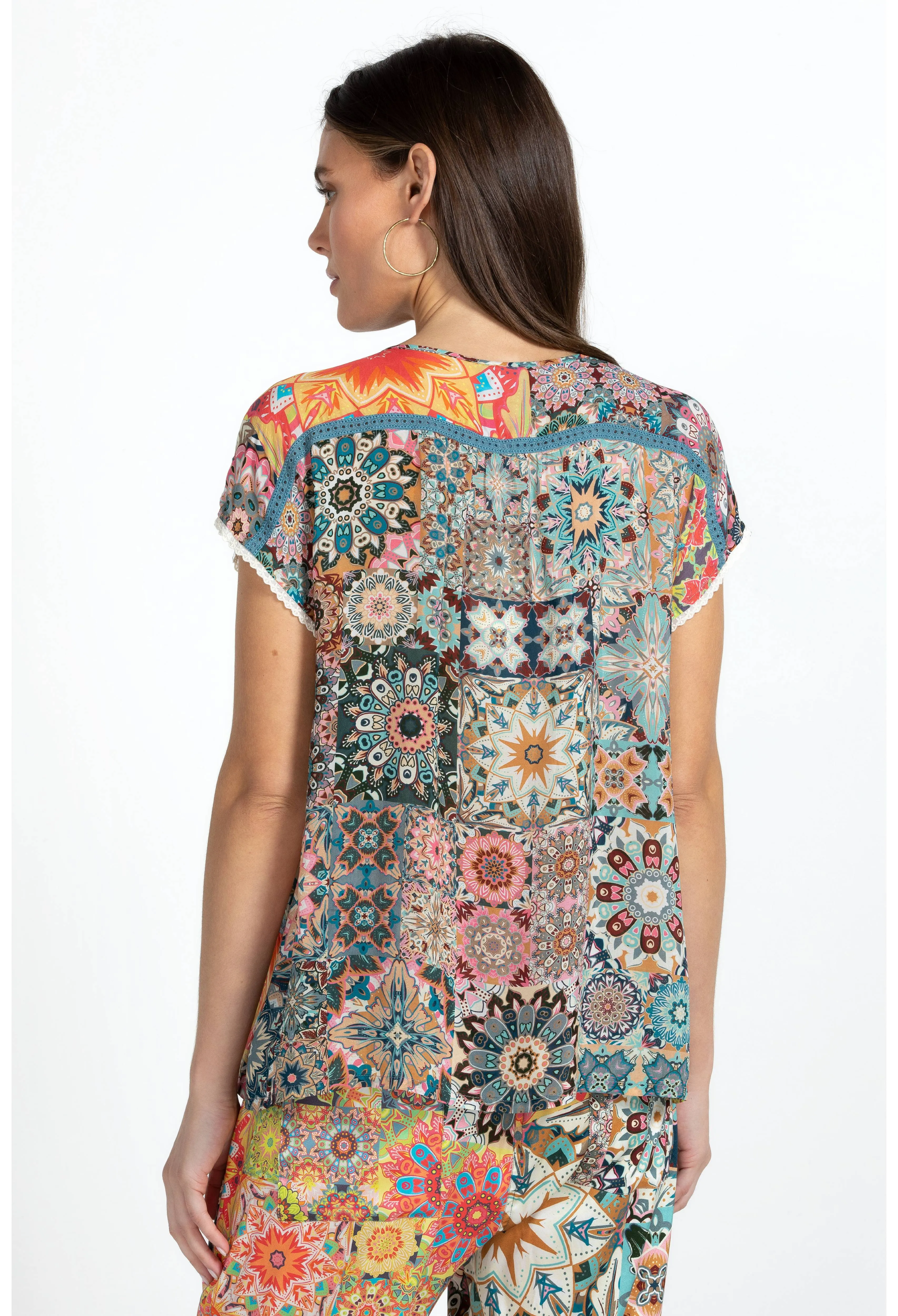 Johnny Was Kalaida Paise Blouse