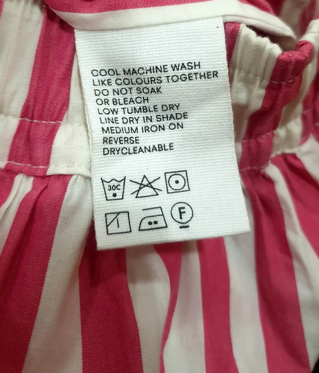 Kowtow striped cotton skirt size XXL