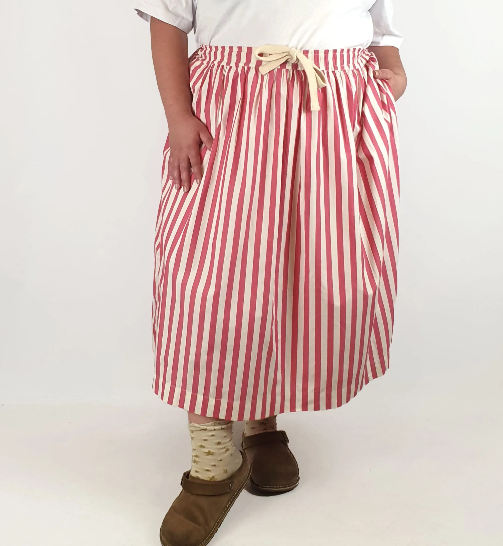Kowtow striped cotton skirt size XXL