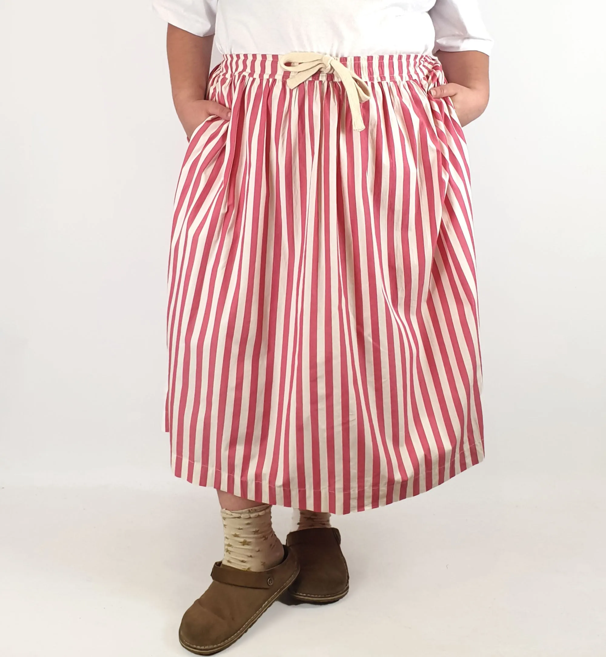 Kowtow striped cotton skirt size XXL