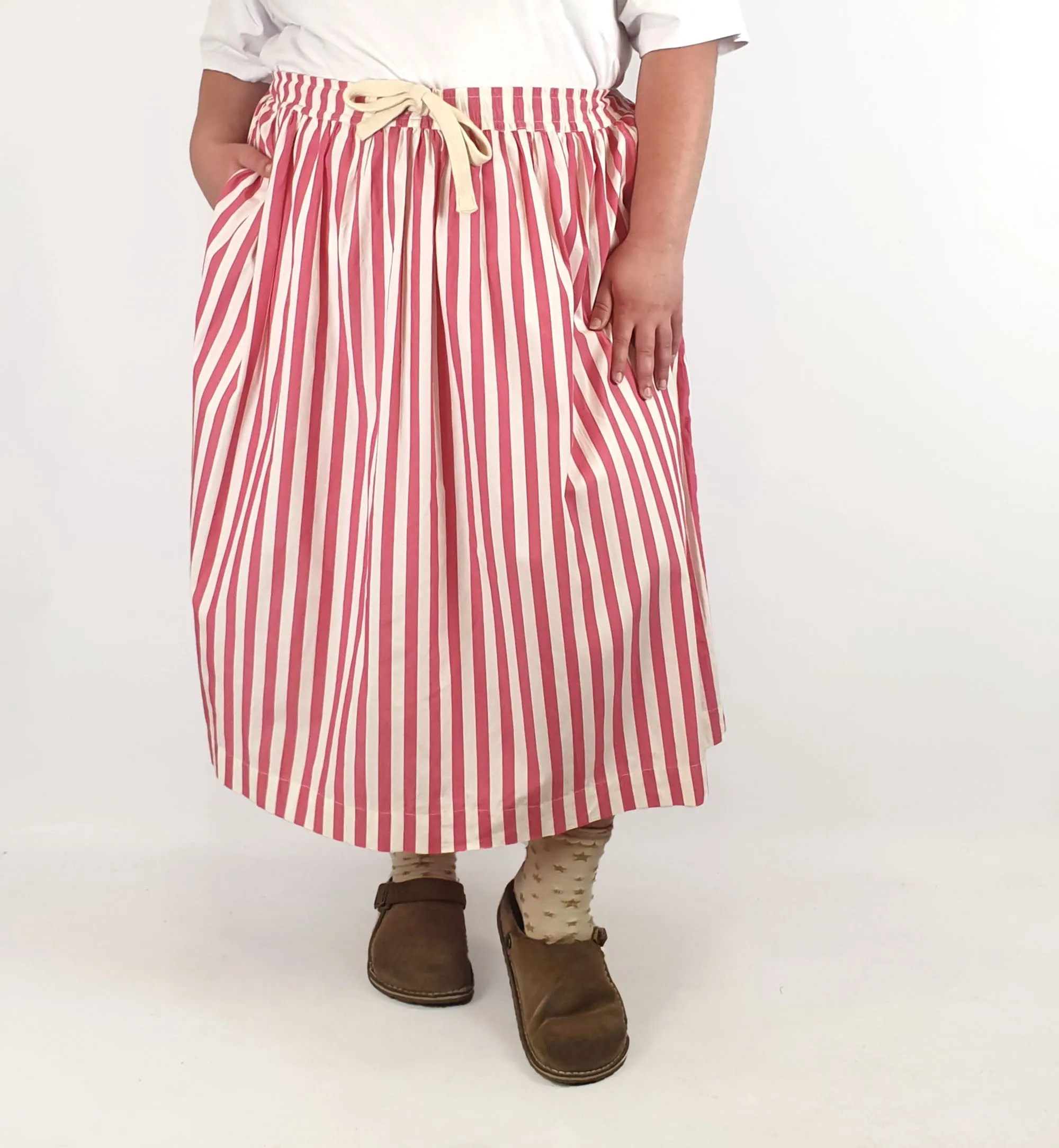Kowtow striped cotton skirt size XXL