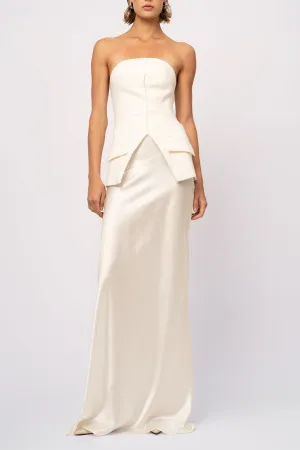 Lara Skirt in White