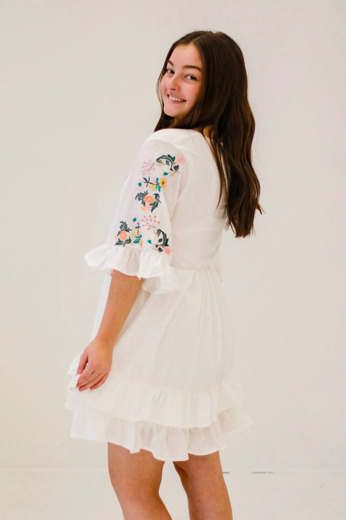 Let's Meet in the Middle White Dress