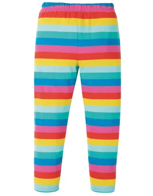 Libby Striped Leggings - Flamingo Multi Stripe