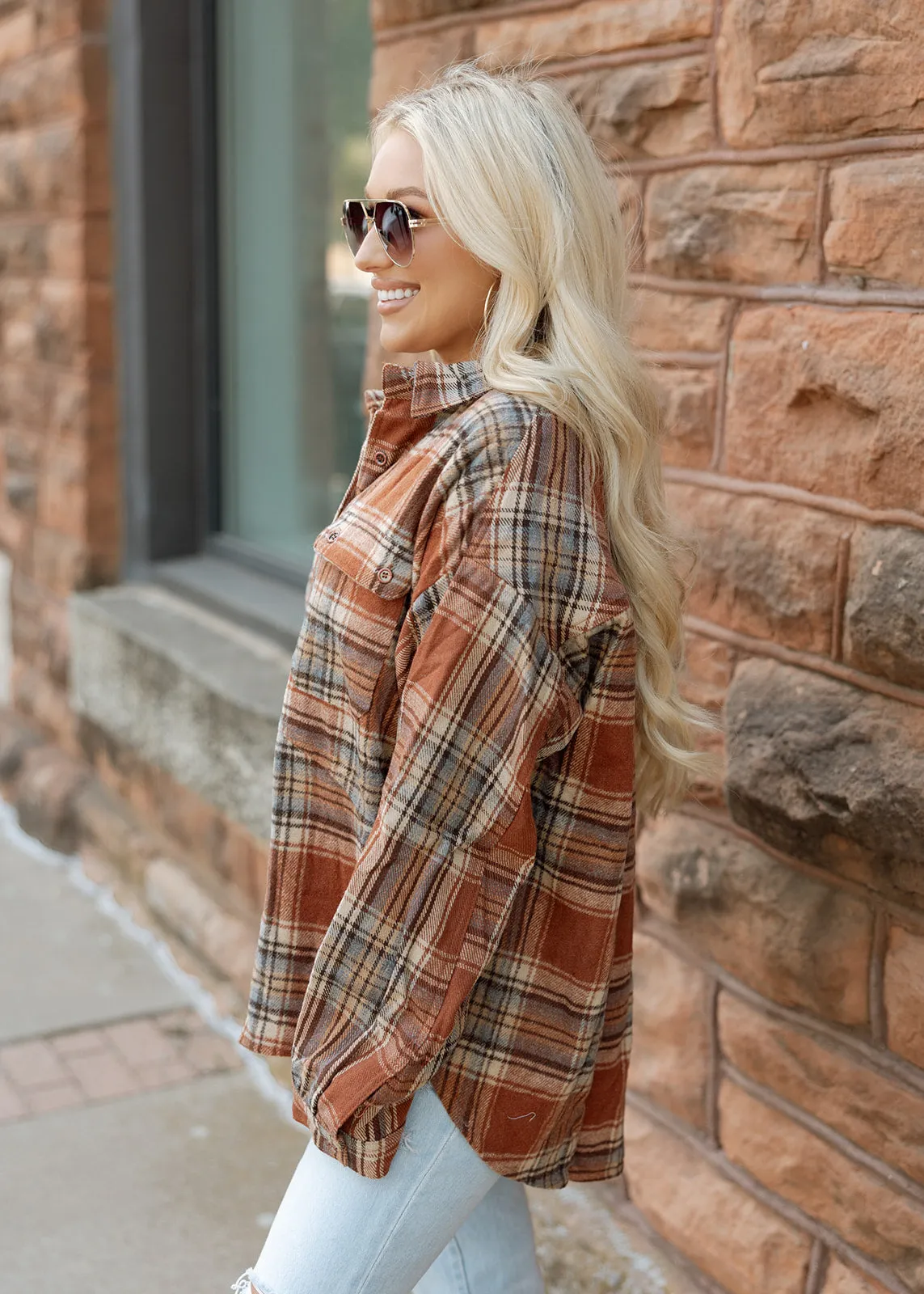 Maple Grove Rust & Brown Flannel
