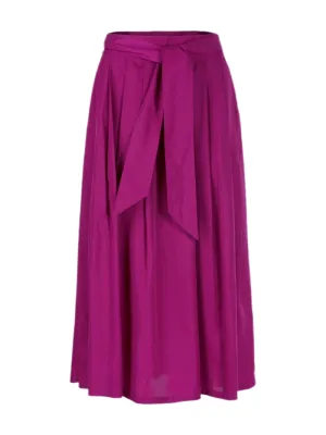 Marc Cain Rethink Together Wide Skirt in Alpine Rose