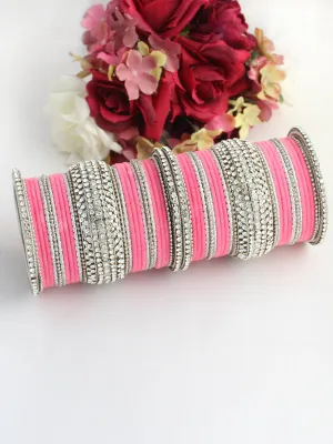 Maryam Bangle Set (Silver)