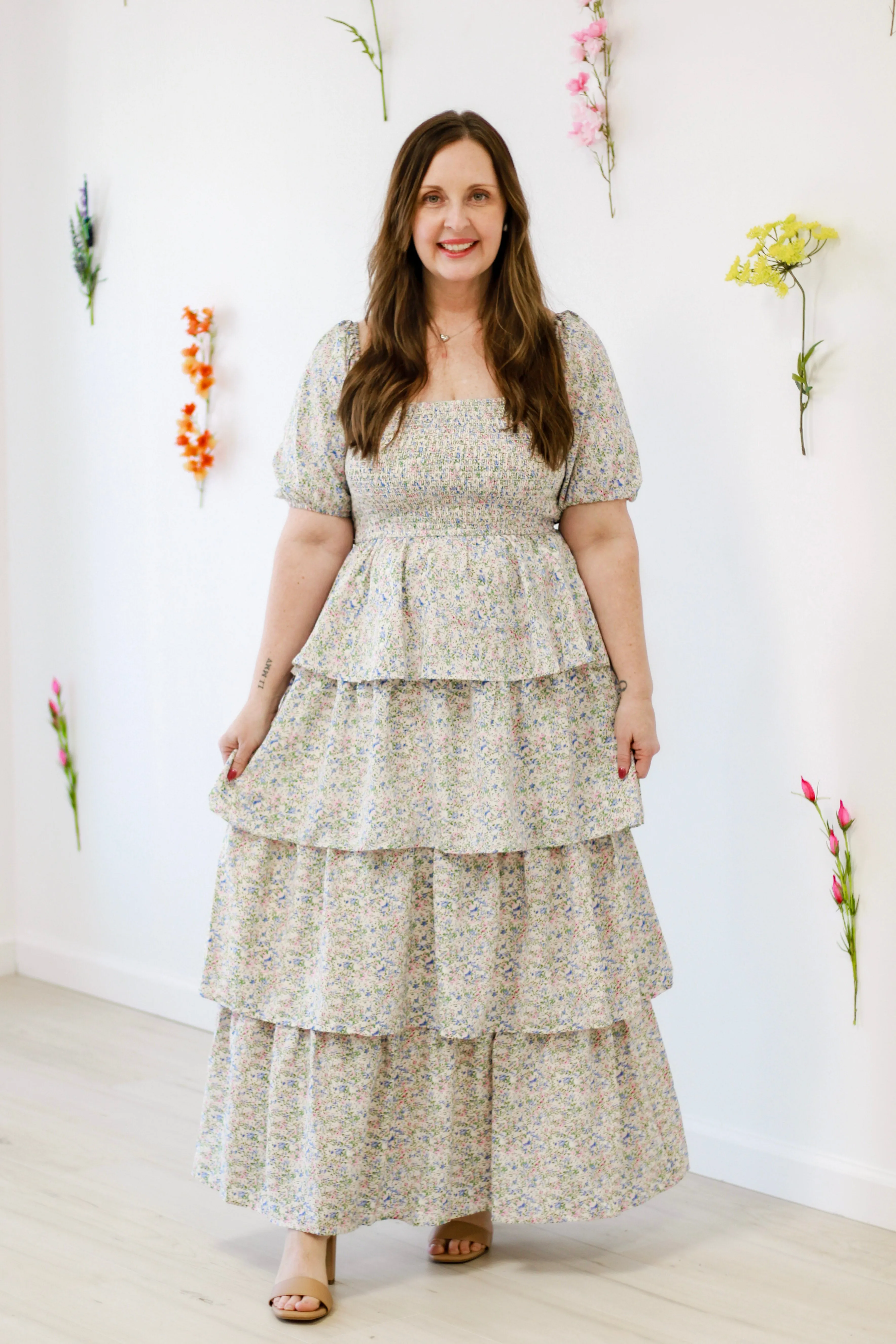 Meet Me at Brunch Maxi Dress in Blue
