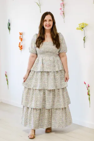 Meet Me at Brunch Maxi Dress in Blue