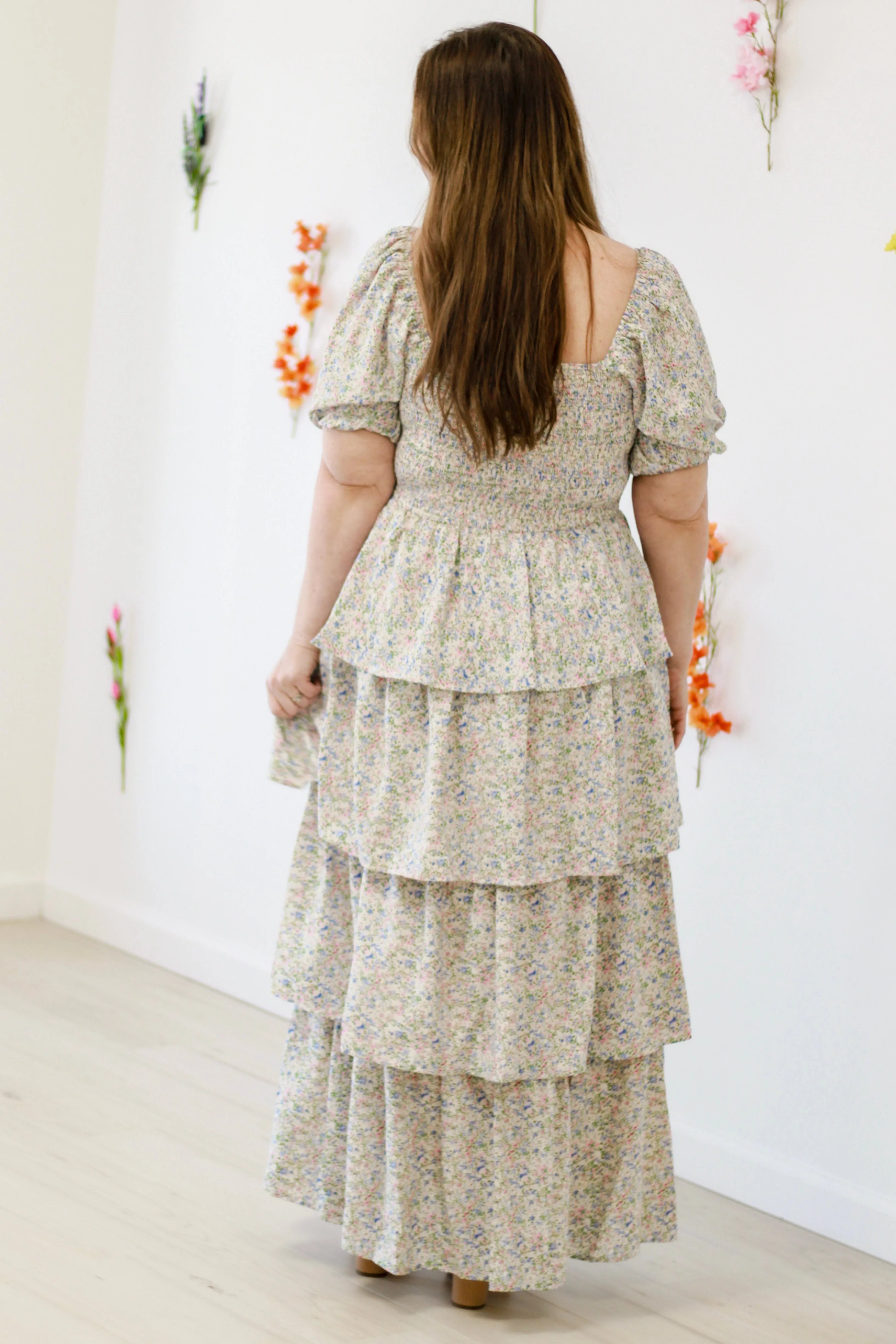 Meet Me at Brunch Maxi Dress in Blue
