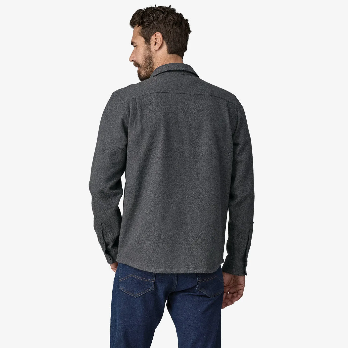 Men's Patagonia | Men's Fjord Flannel Shirt | Forge Grey
