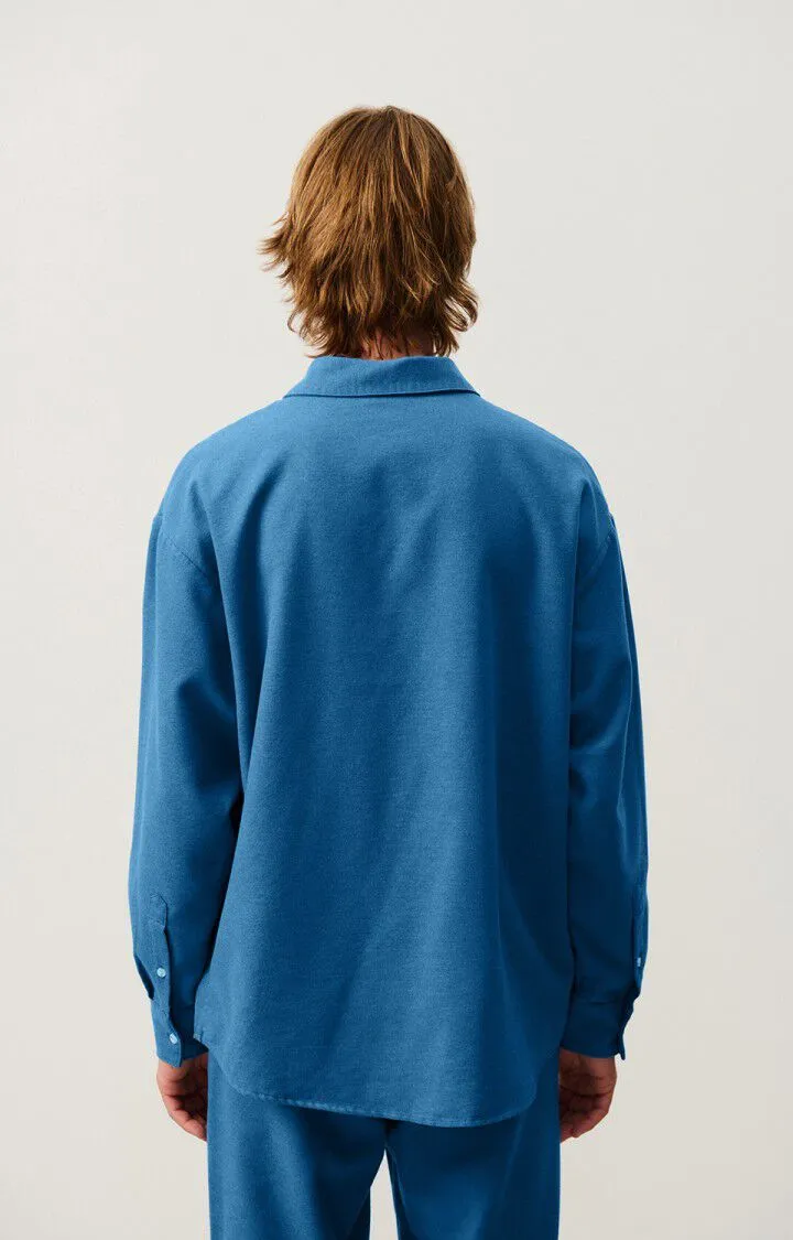 MEN'S SHIRT DAKOTA - MEDITERRANEE CHINE